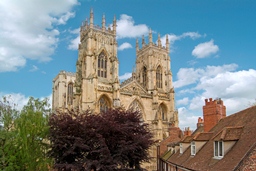 View of York Minster from Stafford House Drawing Room